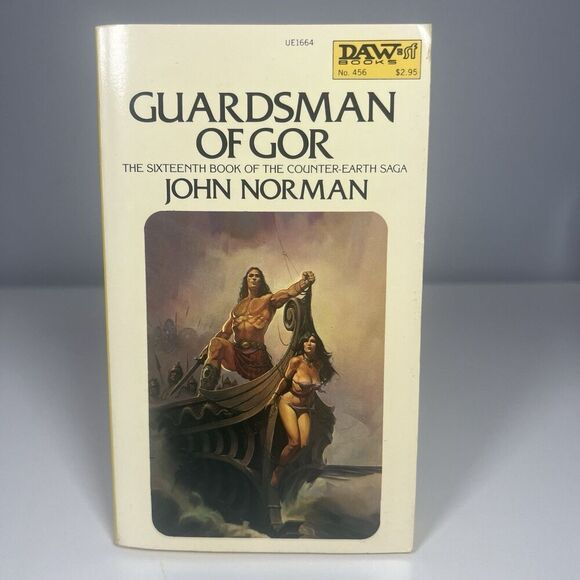 Guardsman of Gor, 16th Book Counter Earth Saga John Norman DAW #456 PBK 1st 1981 - Picture 1 of 8